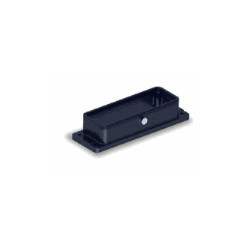 Embase encastrée 24B, Aluminium moulé sous pression, IP67, Sortie basse